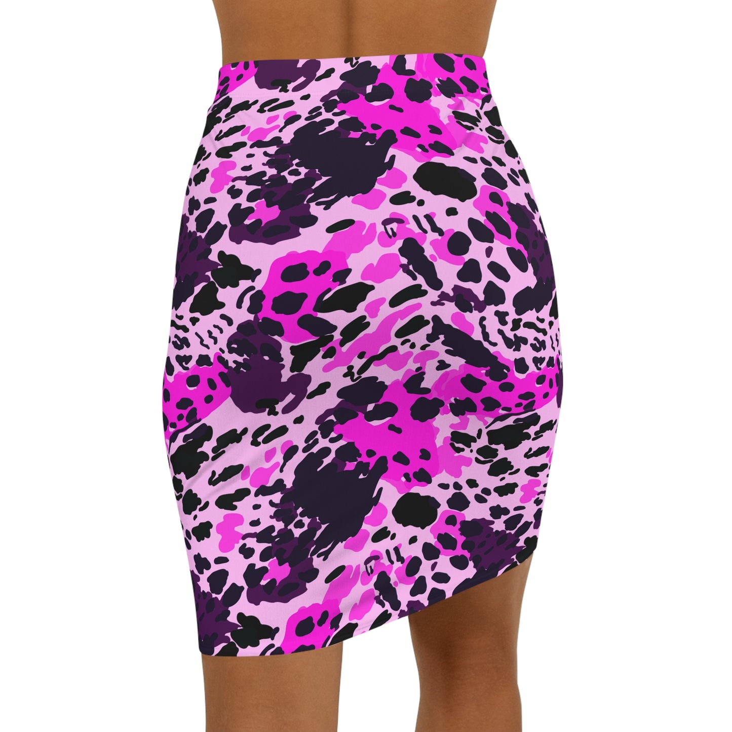 Women's Mini Skirt (AOP) Collection 19 Nails Match Everything