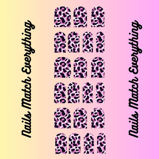 Collection 9 Press-On Toenail//Natural Toenail Decals Fits Square 0.7cm/0.28in to 1.75cm to 0.69