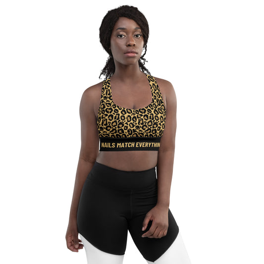 Longline sports bra Collection 4 Nails Match Everything