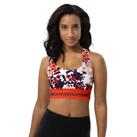 Longline sports bra Collection 11 Nails Match Everything