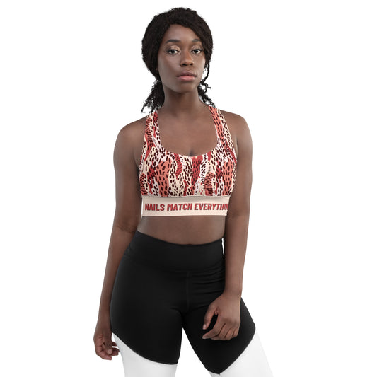 Longline sports bra Collection 20 Nails Match Everything