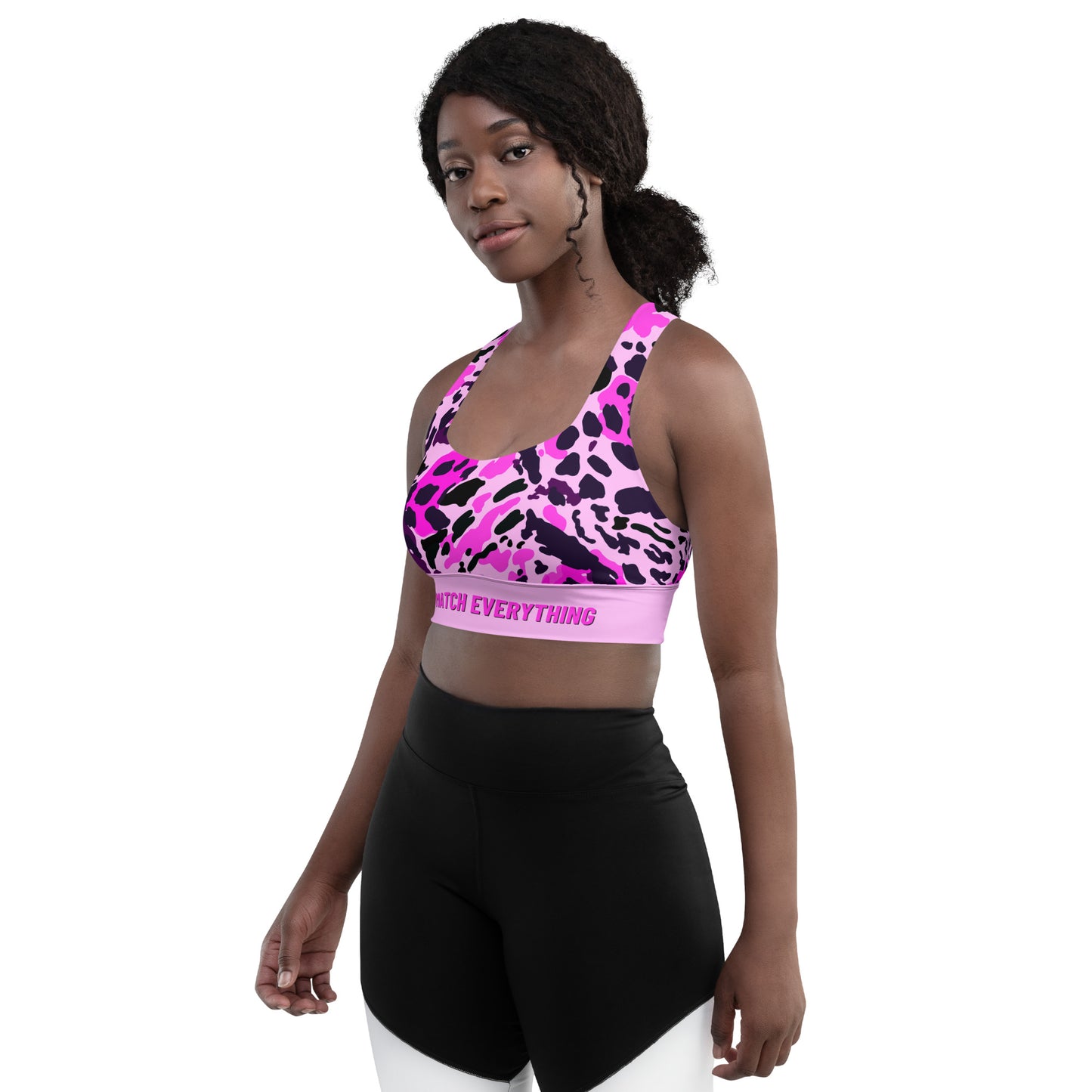 Longline sports bra Collection 19 Nails Match Everything