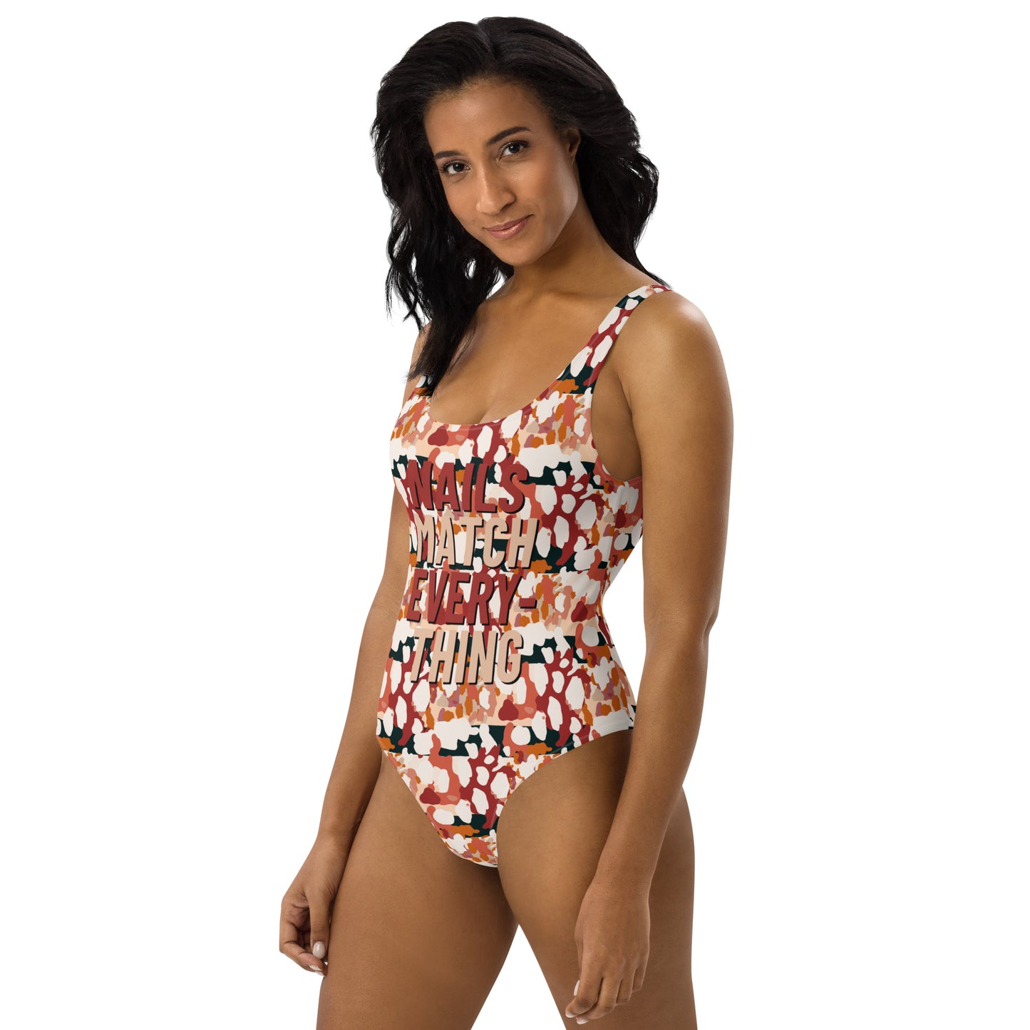 One-Piece Swimsuit Collection 14 Nails Match Everything