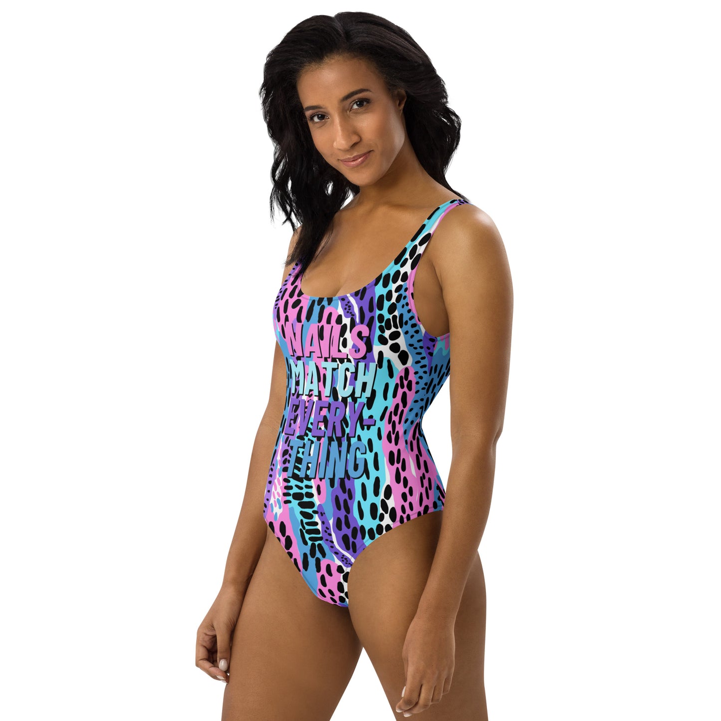 One-Piece Swimsuit Collection 16 Nails Match Everything