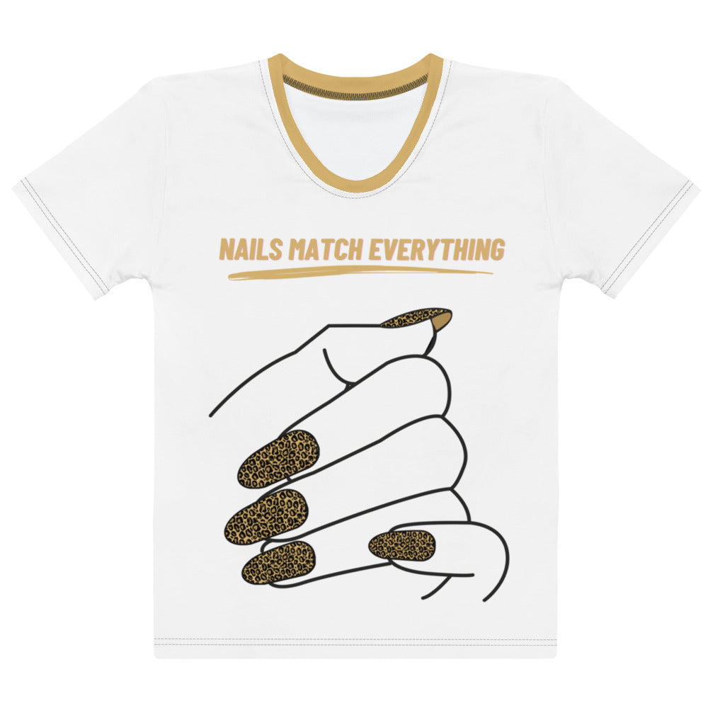 Women's T-shirt Collection 4 Nails Match Everything