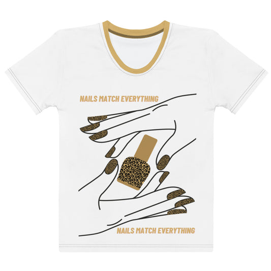 Women's T-shirt Collection 4 Nails Match Everything