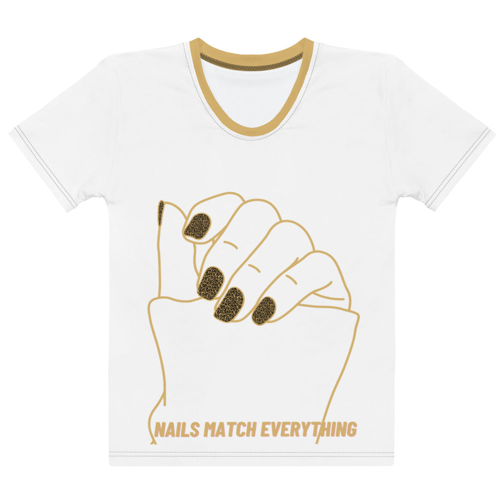 Women's T-shirt Collection 4 Nails Match Everything