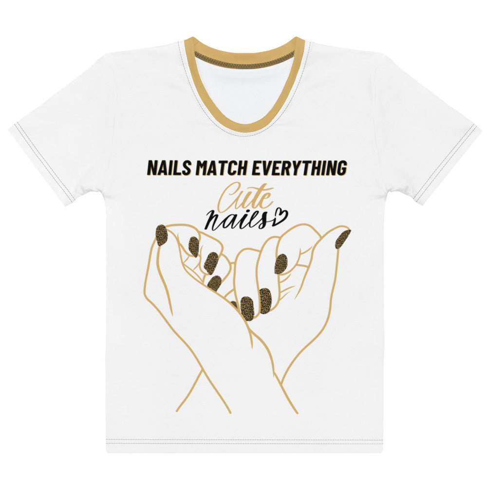 Women's T-shirt Collection 4 Nails Match Everything