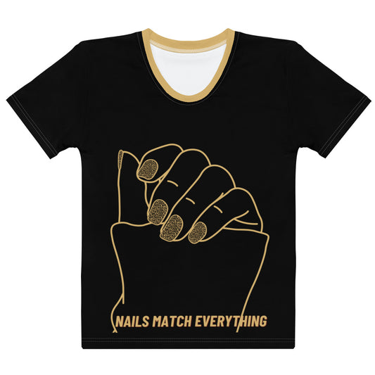 Women's T-shirt Collection 4 Nails Match Everything