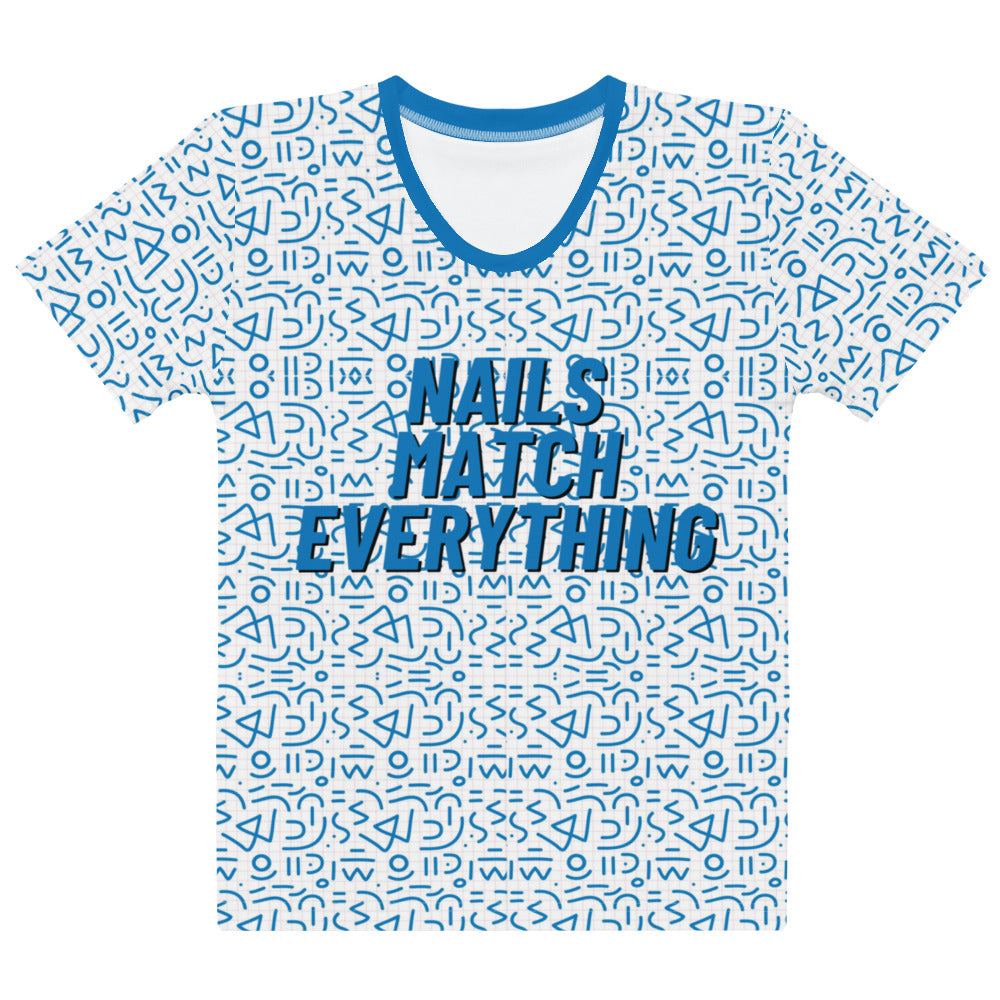 Women's T-shirt Collection 5 Nails Match Everything