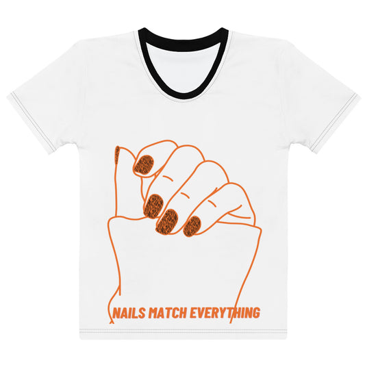 Women's T-shirt Collection 6 Nails Match Everything