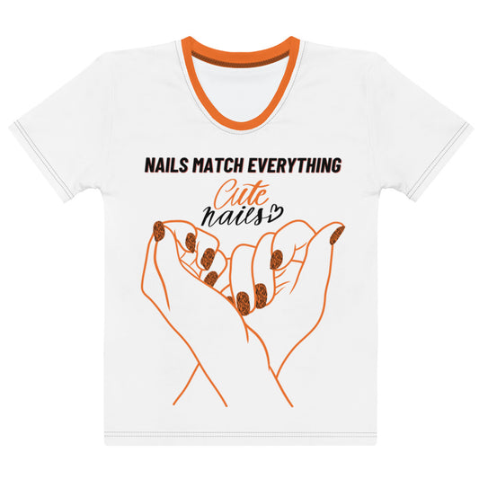 Women's T-shirt Collection 6 Nails Match Everything