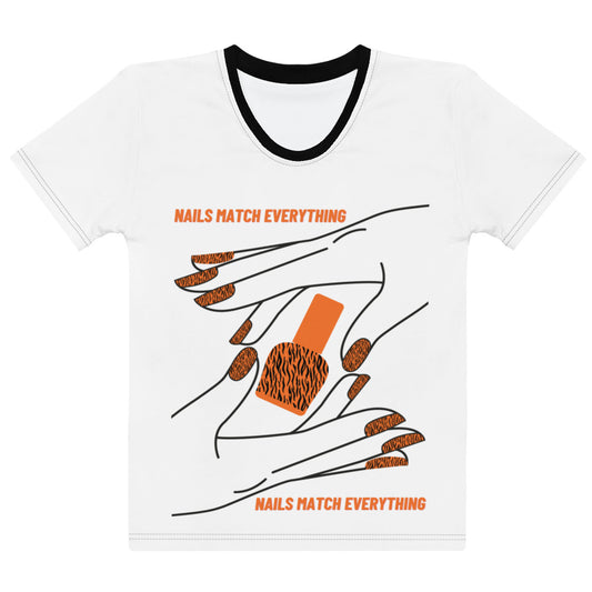 Women's T-shirt Collection 6 Nails Match Everything