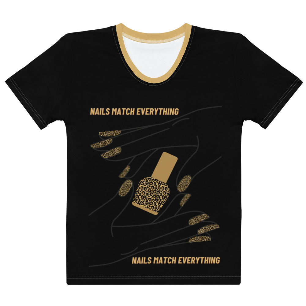 Women's T-shirt Collection 4 Nails Match Everything