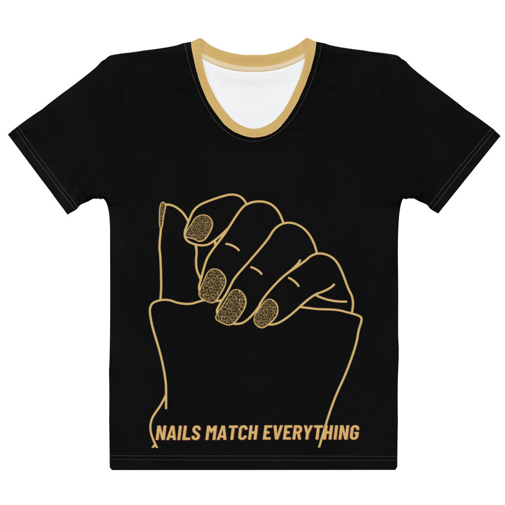 Women's T-shirt Collection 4 Nails Match Everything