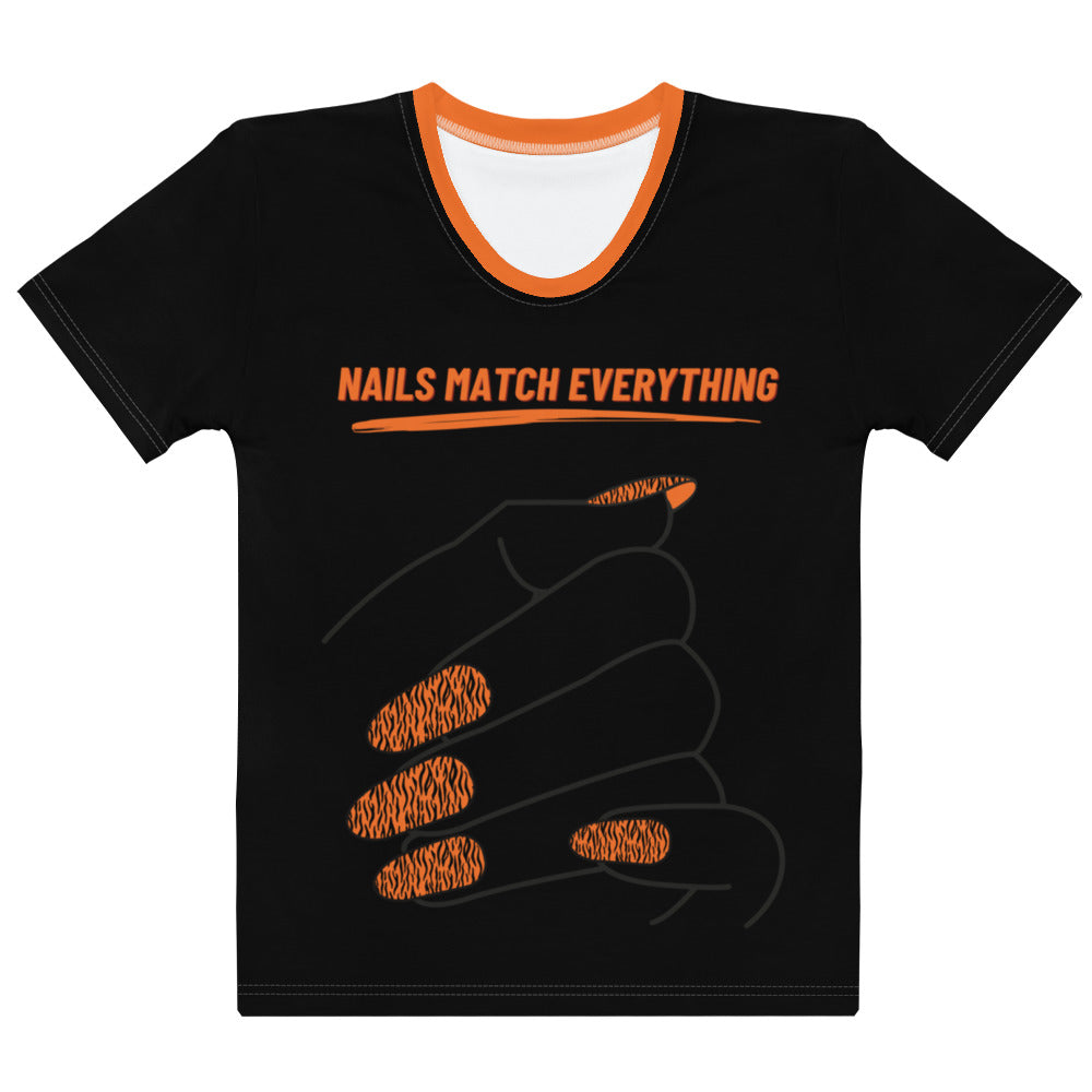 Women's T-shirt Collection 6 Nails Match Everything