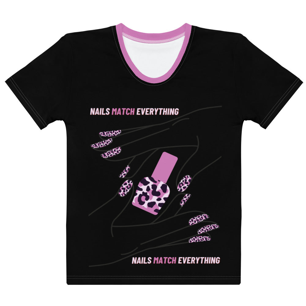 Women's T-shirt Collection 9 Nails Match Everything