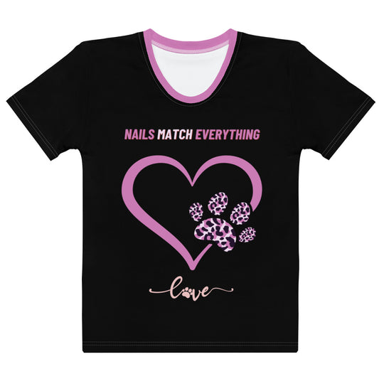 Women's T-shirt Collection 9 Nails Match Everything