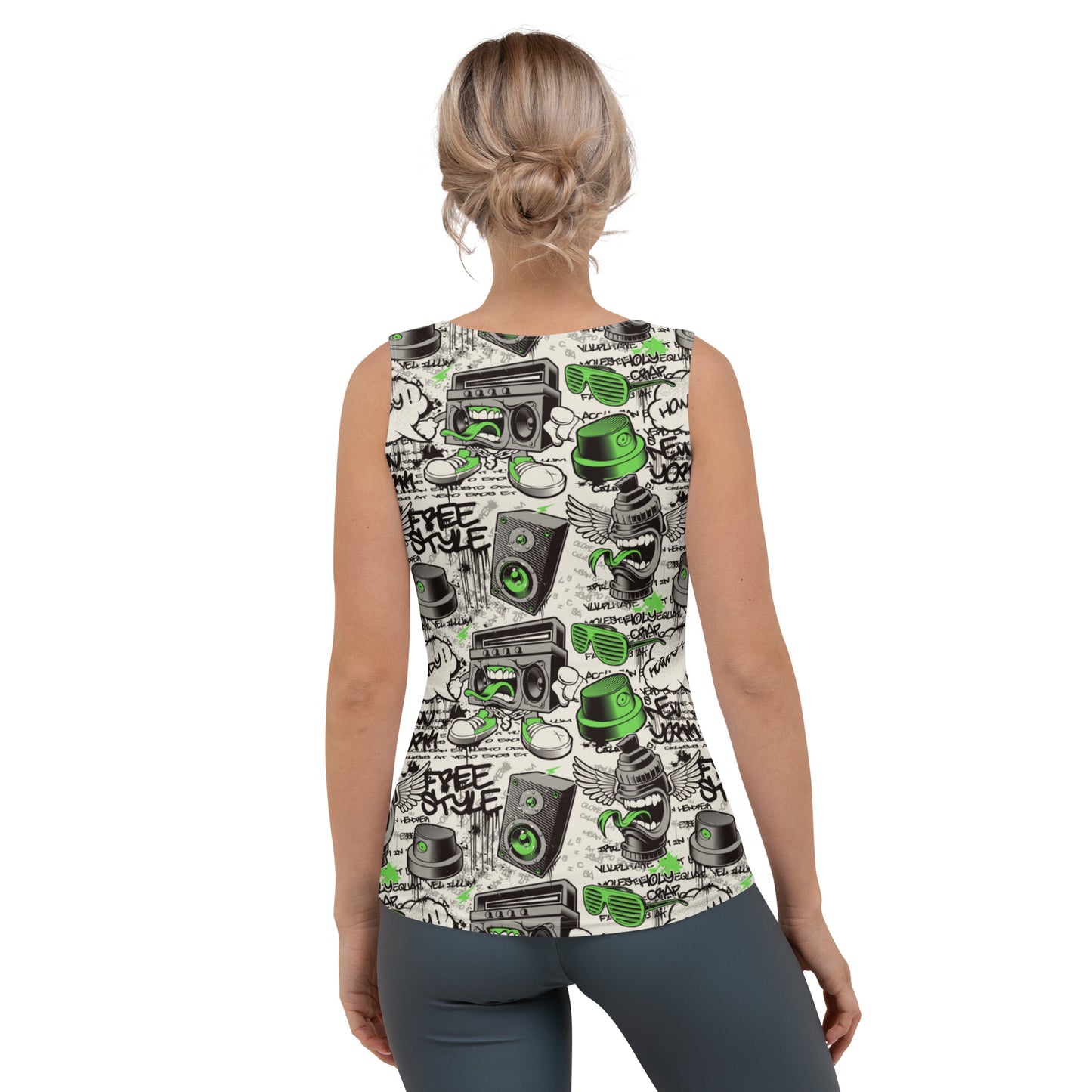 Sublimation Cut & Sew Tank Top Collection 3 Nails Match Everything