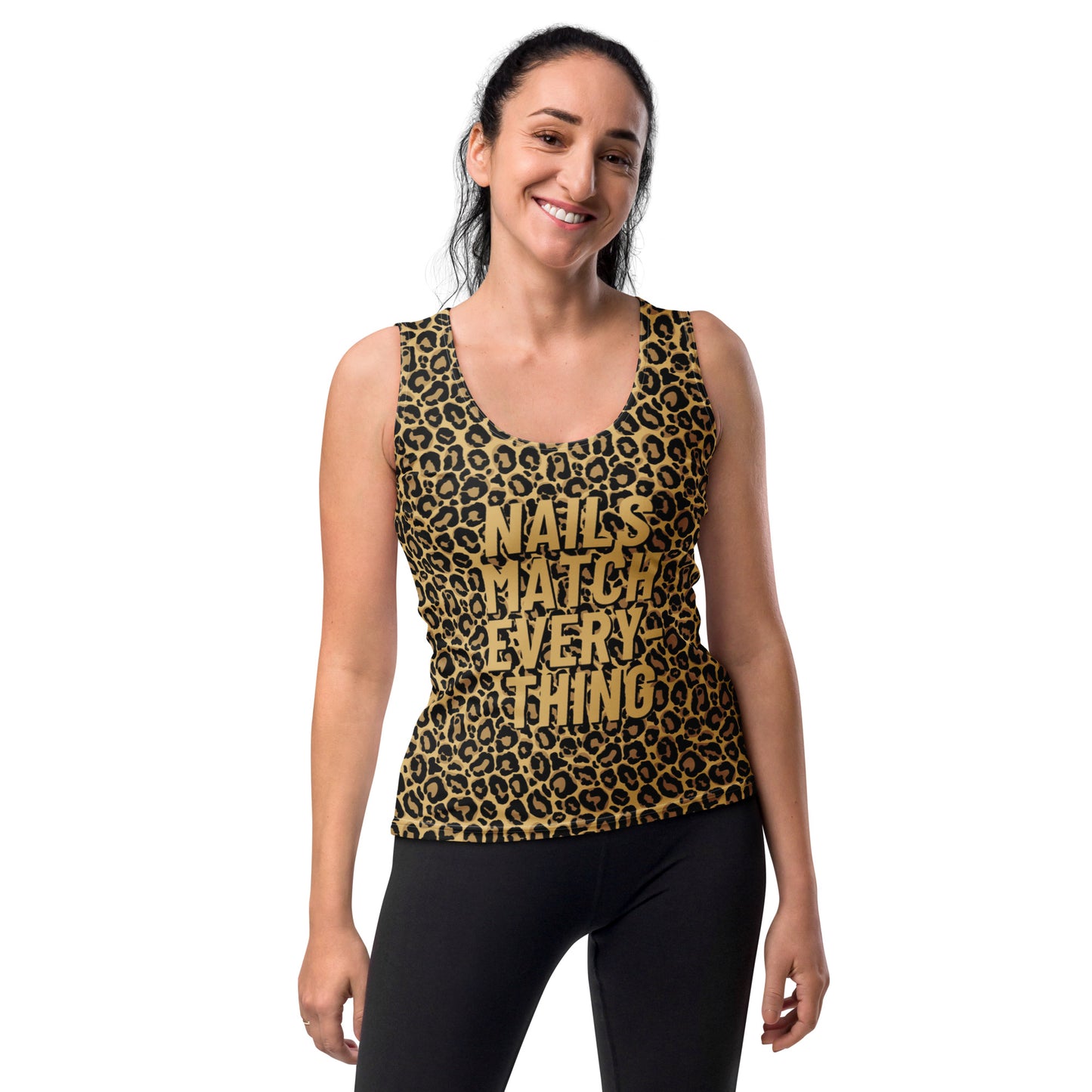 Sublimation Cut & Sew Tank Top Collection 4 Nails Match Everything