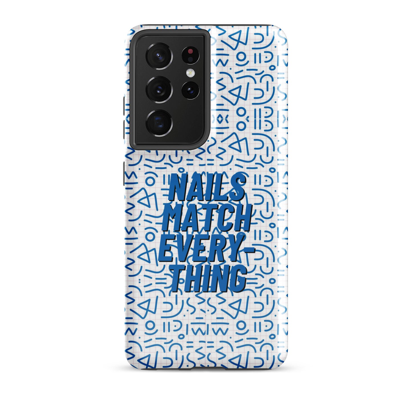 Tough case for Samsung® Collection 5 Nails Match Everything