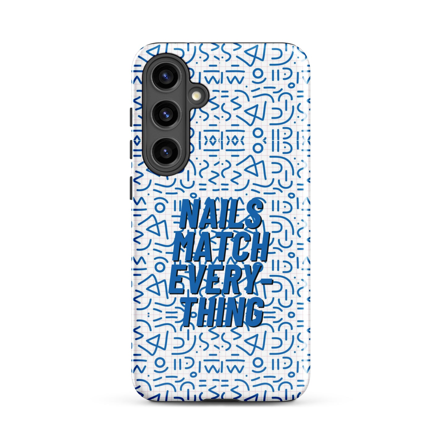 Tough case for Samsung® Collection 5 Nails Match Everything